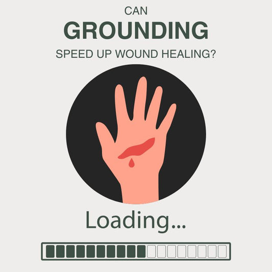 Grounding and wound healing