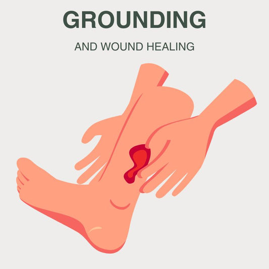 Can grounding help with wound healing?