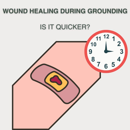 Grounding and wound healing