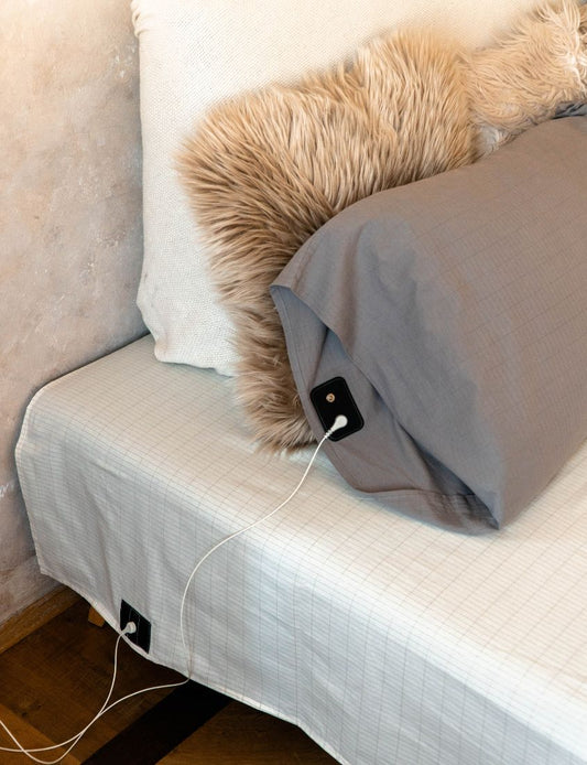 Beige grounding sheet with adapter - 1 pc